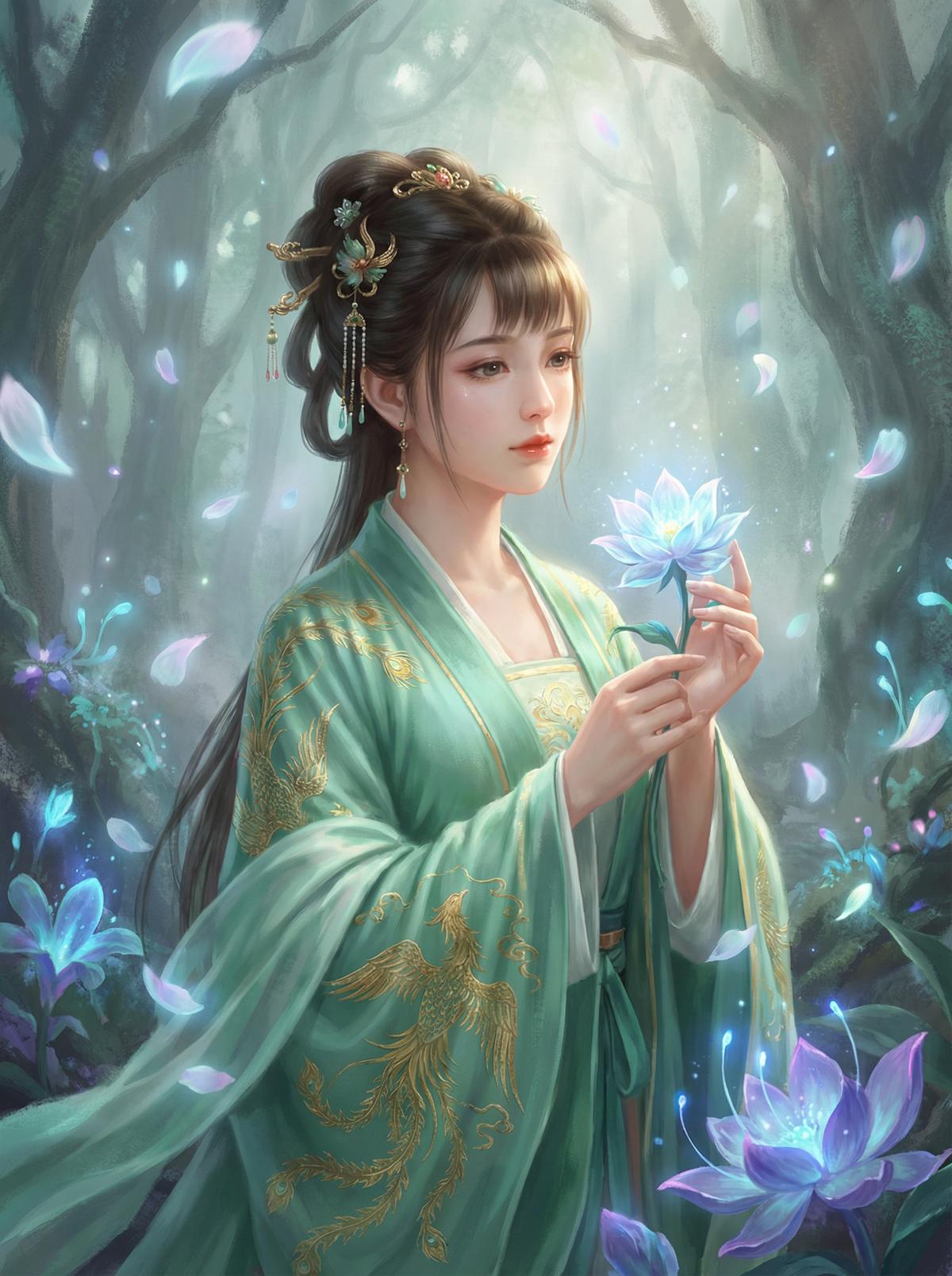 高清视频TikTok风格植物短视频